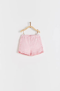 Short Pima Rosa Melange