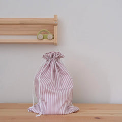 Bolsa Impermeable Chica Rayas Rosas