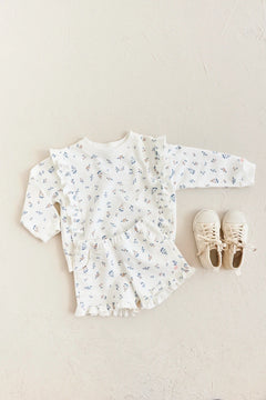 Conj. Buzo Penny Bb Con Short Voladitos Carline