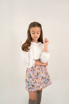 Falda Básica Smock En Cintura