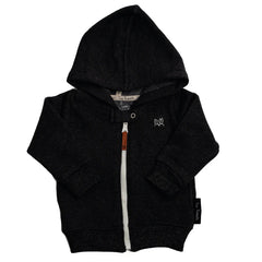 Sudadera Gorro Afranelada Charcoal