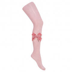 Malla Lazo De Terciopelo Lateral Rosa Palo