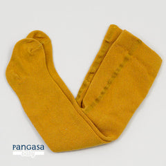 Leotardo 100% Cotton Organico Mostaza