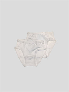 Bombachas Set Logo X 2 Blanco