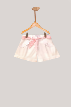 Short Logo Girl Blanco Arg