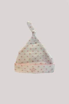 Gorro C/Nudo Working Puppies Compose E Bco/Rosa