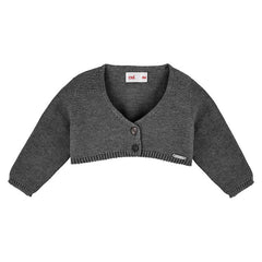 Chaqueta Corta Rebeca Punto Antracita