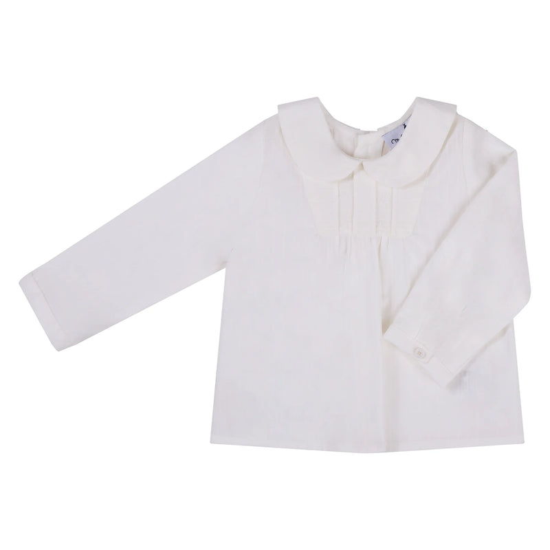 Camisa Bebe Off White