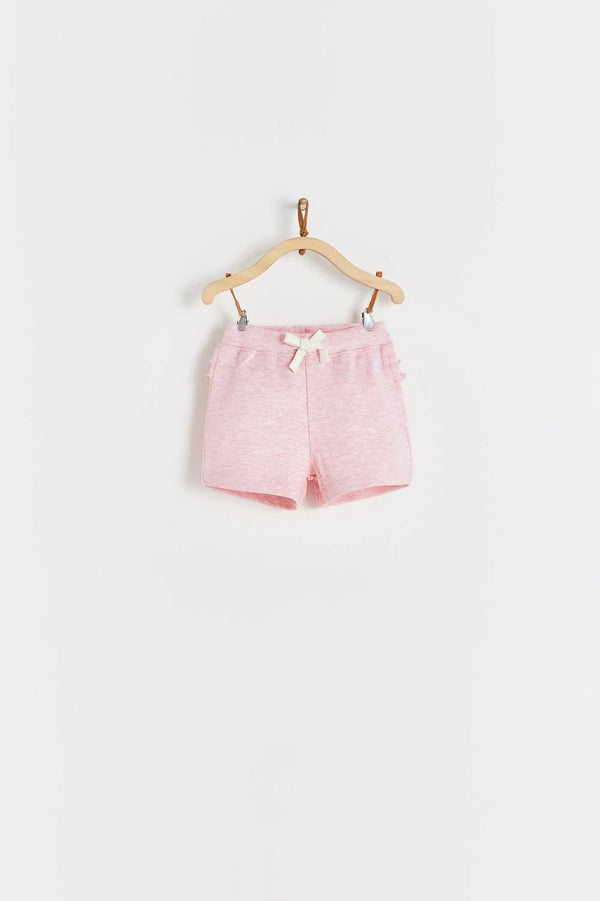 Short Bb Pima Rosa Melange