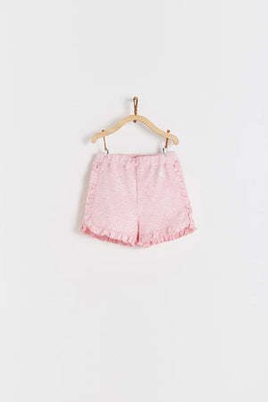 Short Pima Rosa Melange