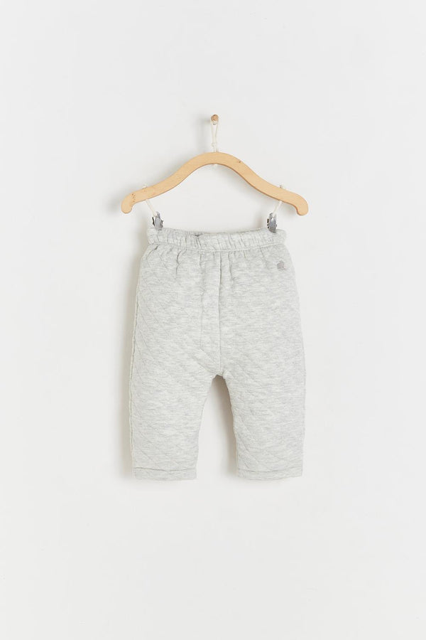 Conj. Cardigan Y Pantalón Mini Mat Gris
