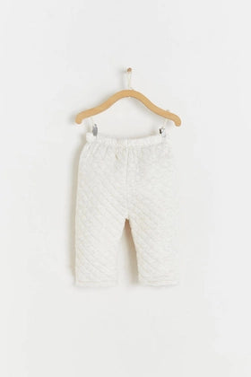 Conj. Cardigan Y Pantalón Mini Mat Beige
