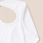Babero Nb Logo Rosa