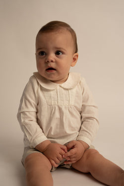 Camisa Bebe Off White