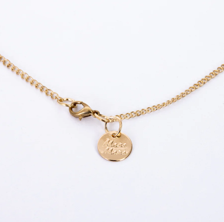 Enamel Mushroom Necklace