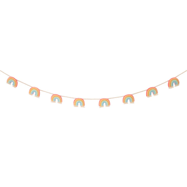 Felt Rainbow Garland