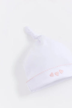 Gorro Nudo Welcome Rosa