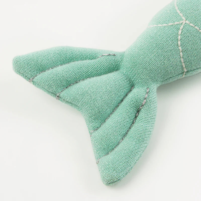 Green/Blue Knitted Mermaid