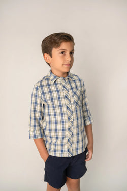 Camisa Cuadros Plumbago