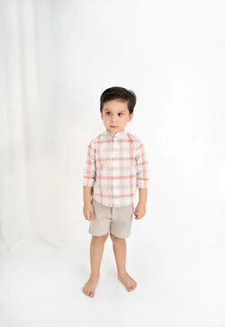 CAMISA CUADROS NIÑO