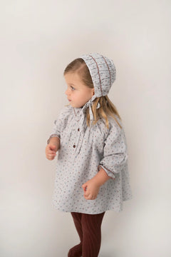 Vestido Camisero Smock Shedron En Escote C/C