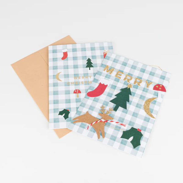 Merry Christmas Garland Card