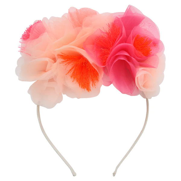 Pink Floral Headband