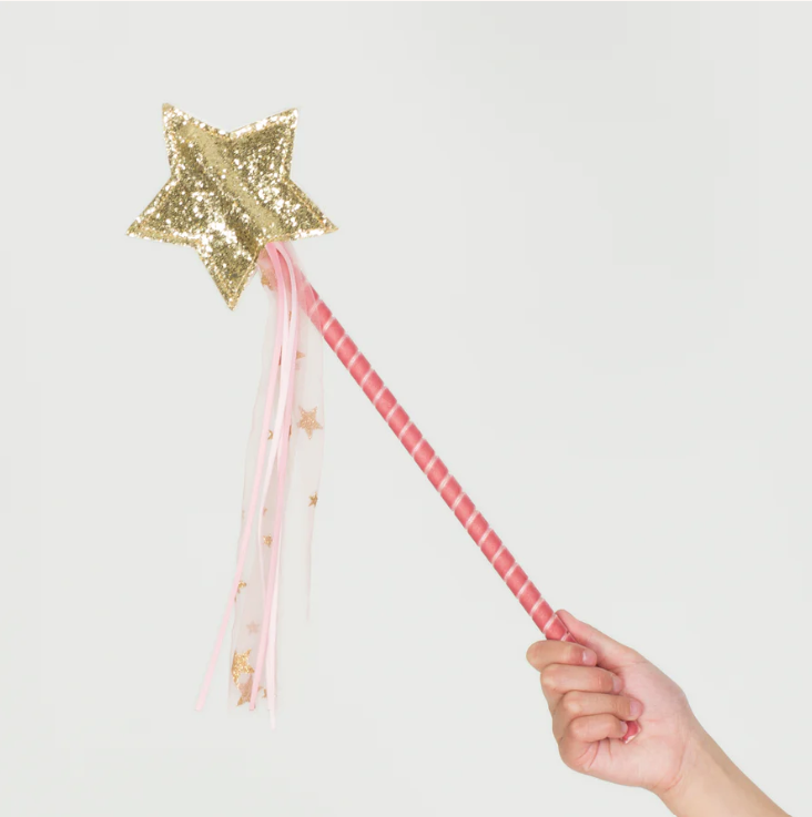 Pink Tulle Wand