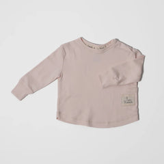 Playera Pima Manga Larga Dusty Rose