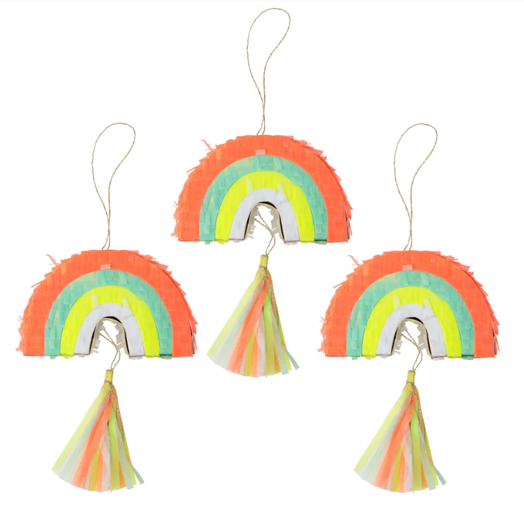 Rainbow Piñata Favors