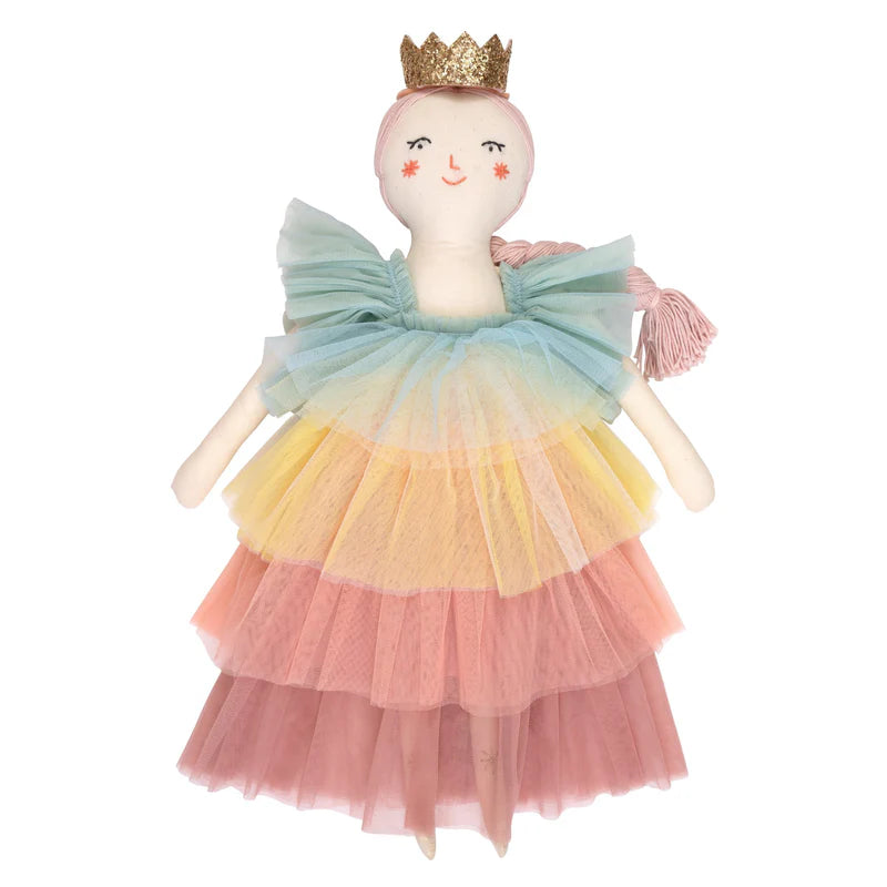 Rainbow Ruffle Princess Doll