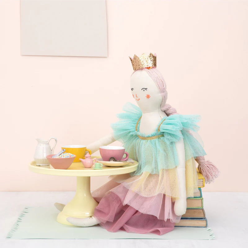 Rainbow Ruffle Princess Doll