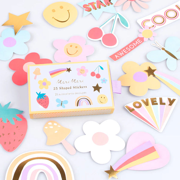 Shaped Fun Icon Stickers