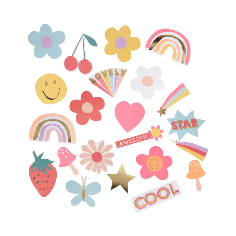 Shaped Fun Icon Stickers