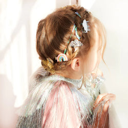 Sparkly Weather Hair Clips