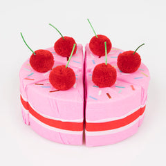 Surprise Cake Slices