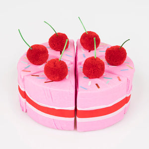 Surprise Cake Slices