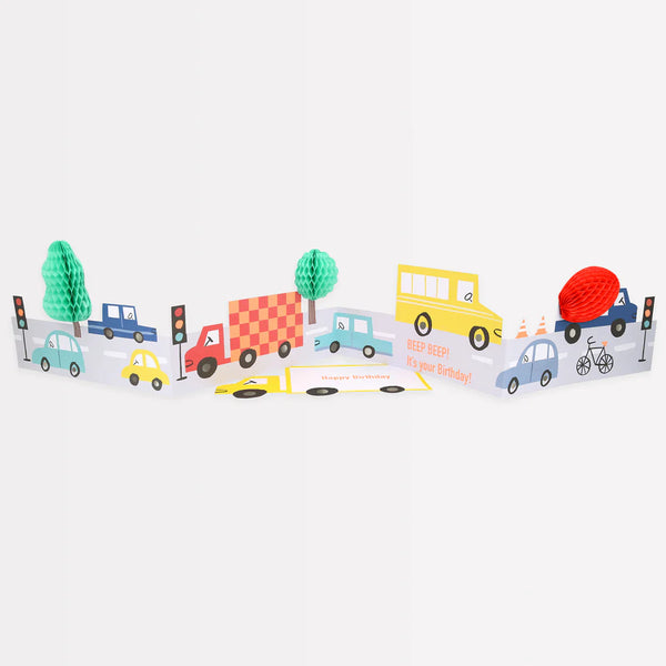 Transport Concertina Card