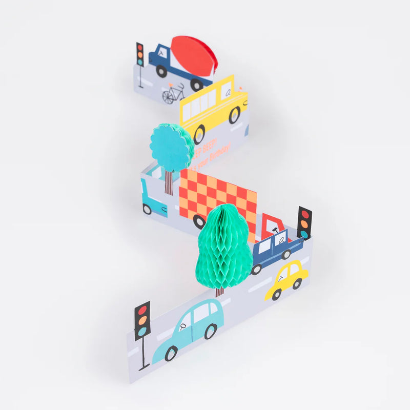 Transport Concertina Card