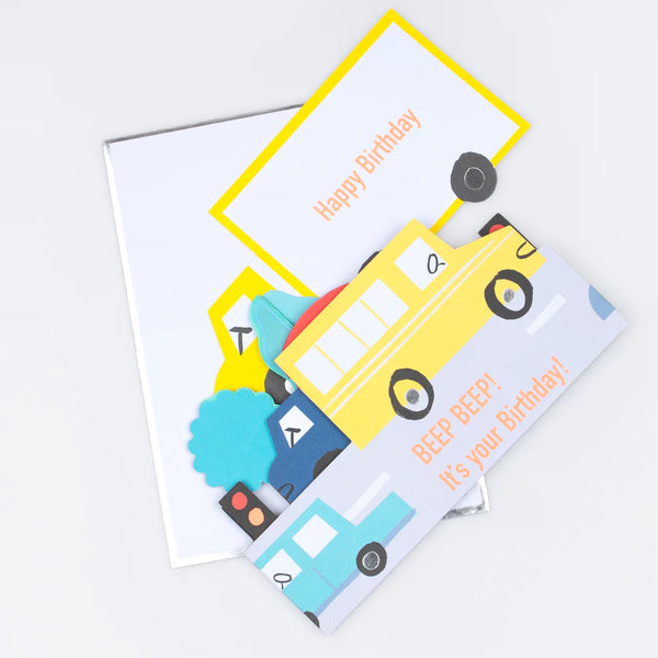 Transport Concertina Card