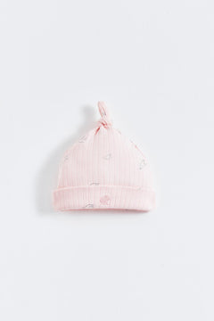 Gorro Nudo Goose Rosa