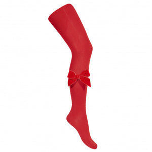 Malla Lazo De Terciopelo Lateral Rojo