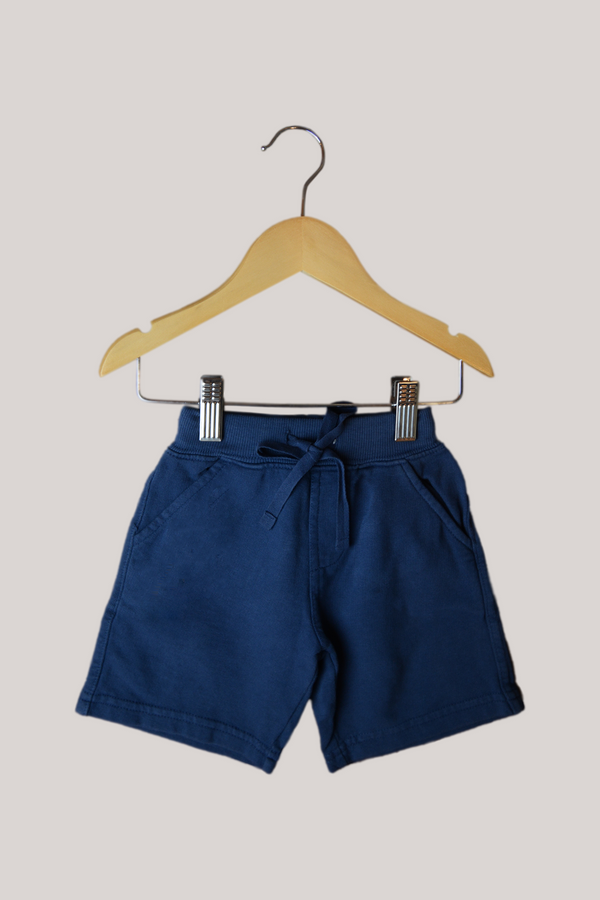 BLUE COLORS FRENCH TERRY SHORTS