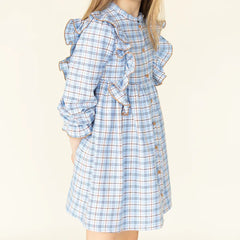 Vestido Botones Al Frente
