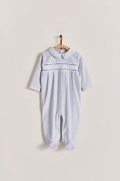 Enterito Smock Ml Celeste