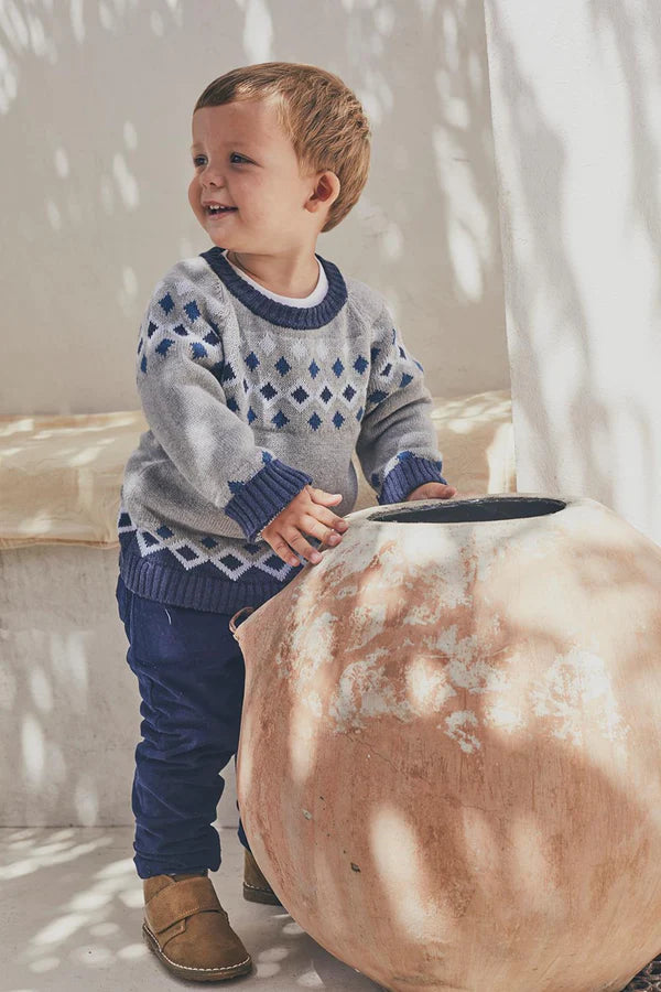 Sweater Jacquard Boy