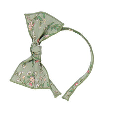 Diadema Menta Flores