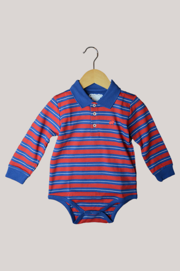 BODY W/POLO SHIRT WILLIAM RAY ML RED