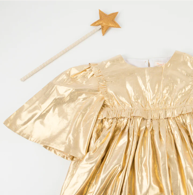 Gold Angel Dress 3-4 years