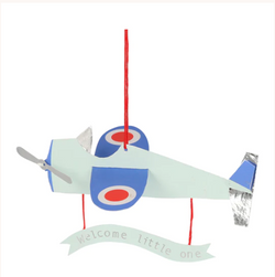 Aeroplane Baby Card